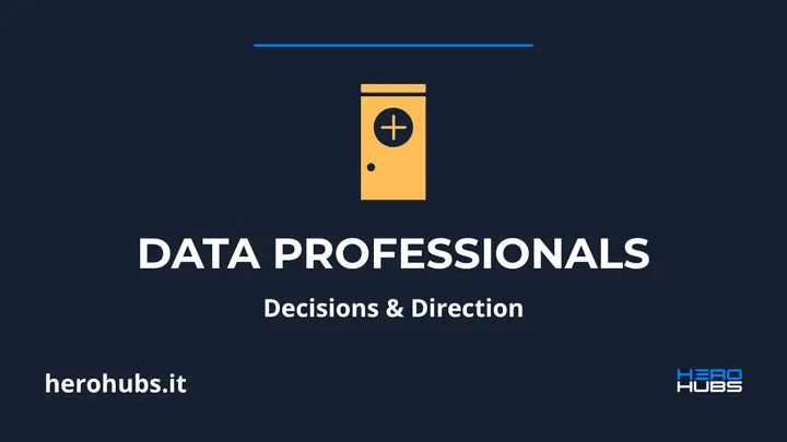 Data, decisions, and directions: the role of the data professional