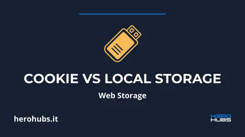 Cookies VS local storage: differences and advantages