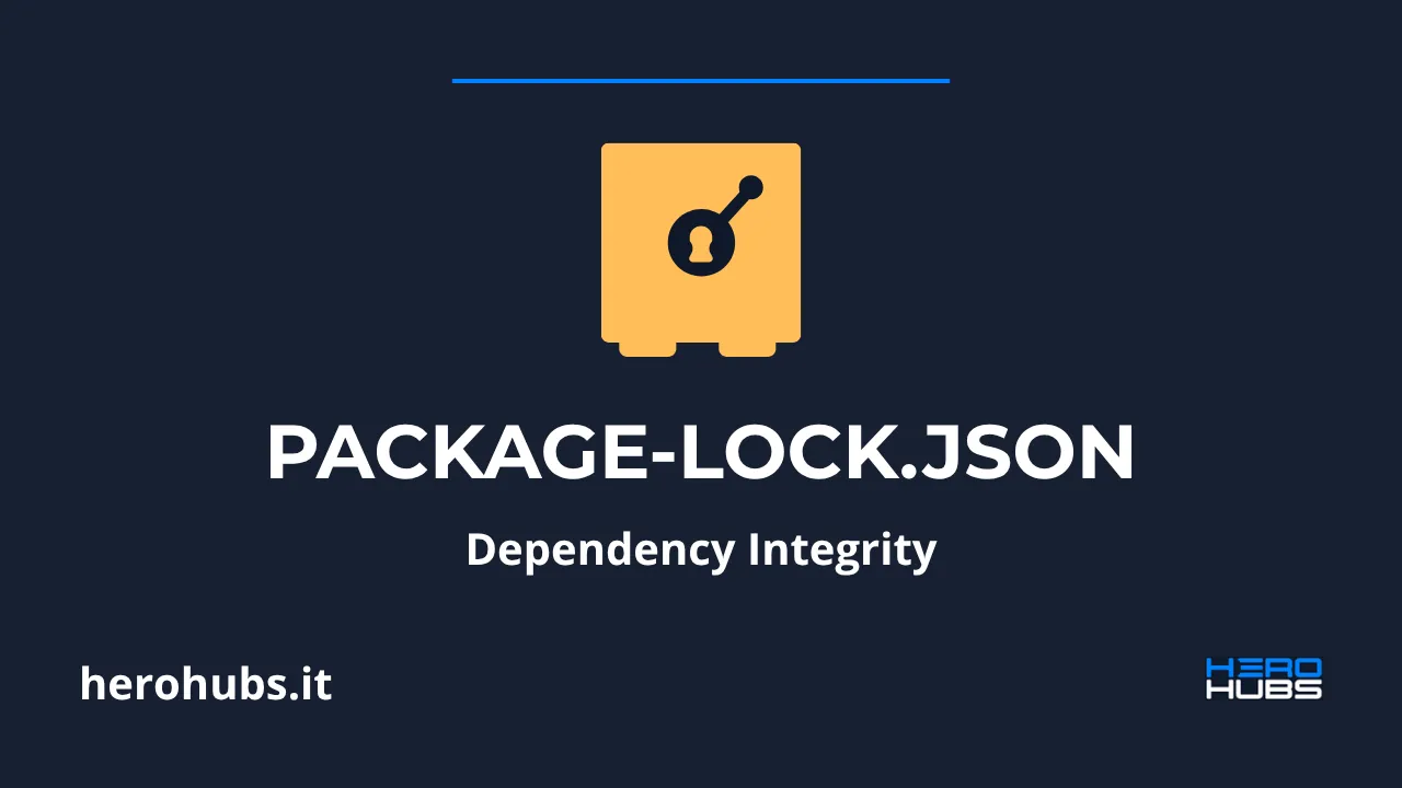 Why is ignoring package-lock architectural suicide?